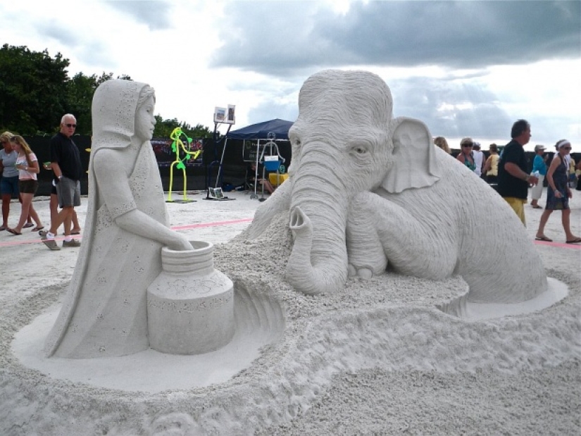 Sand sculptures that will amaze even the most sophisticated imagination