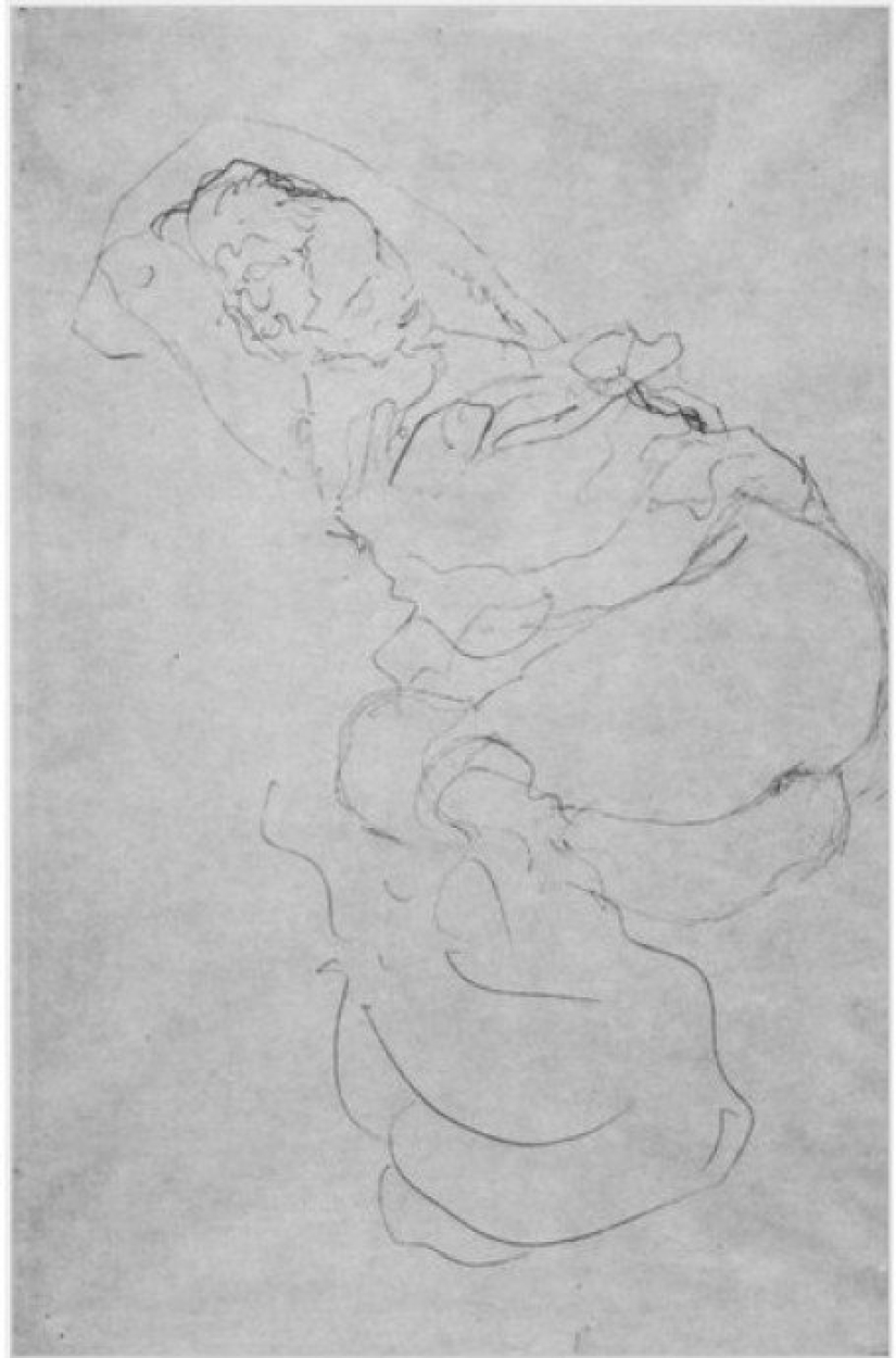 Scandalous erotic drawings by Gustav Klimt