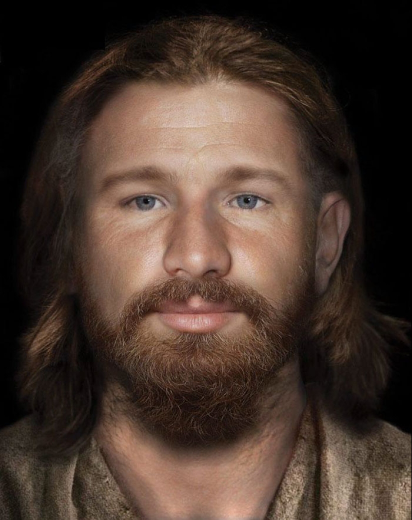 Scientists recreate faces of people who lived centuries ago, and it's not something we're used textbooks