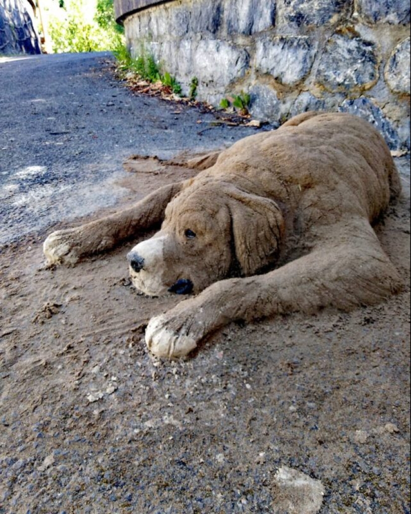 Sculptor Andoni Bastarrica and his amazing but short-lived sand creations