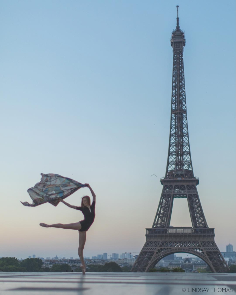 Se cierne sobre el parquet: gracia y la ternura en las fotografías de bailarines de ballet de Lindsay Thomas