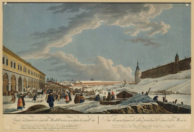 Se parecía a la de Moscú de finales del siglo XVIII antes de que el gran incendio de 1812