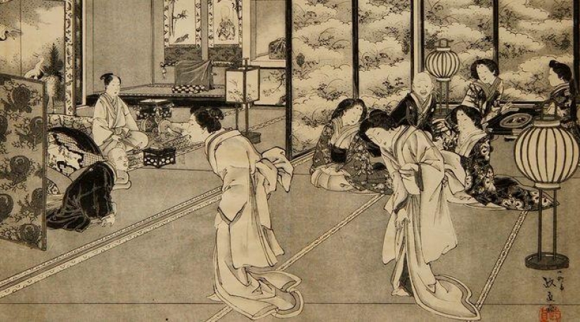 Secrets of the "distant chambers" of the shogun, or How the conception of the Japanese rulers took place