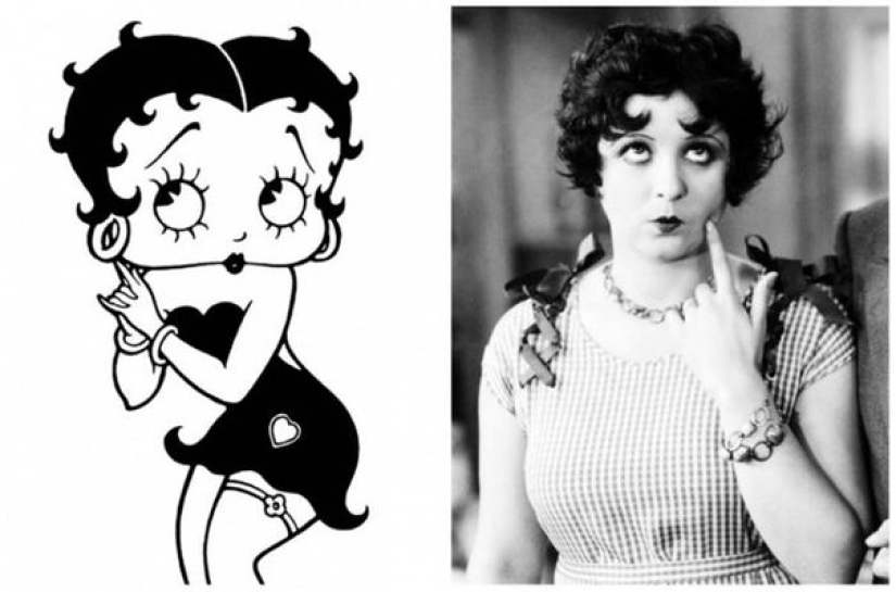 Seductora cantante Helen Kane — la primera bomba sexual del siglo 20, se convirtió en el héroe de los dibujos animados