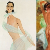 Seductoras mujeres parisinas en las pinturas del artista francés Jean-Gabriel Domergue