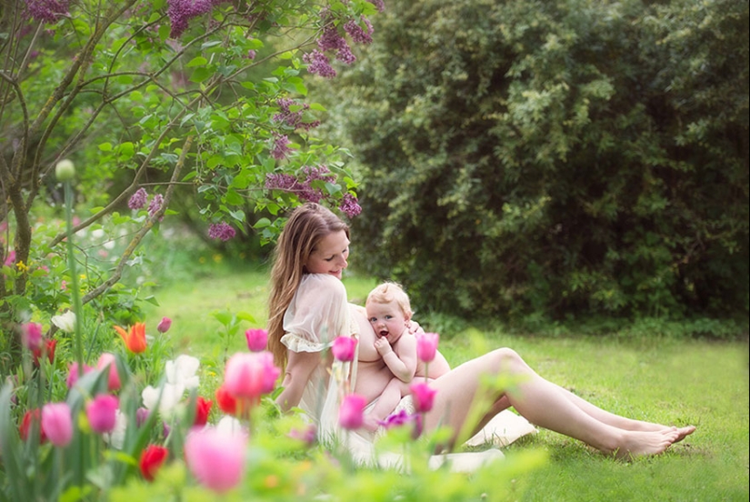 Semana Mundial de la Lactancia Materna: observa cómo las hermosas madres alimentan a sus bebés