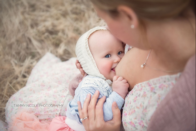 Semana Mundial de la Lactancia Materna: observa cómo las hermosas madres alimentan a sus bebés