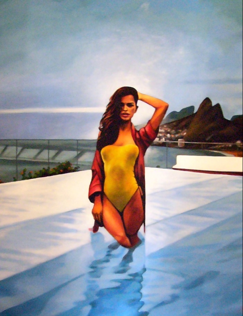 Sensuales pinturas al óleo de Thomas Saliot