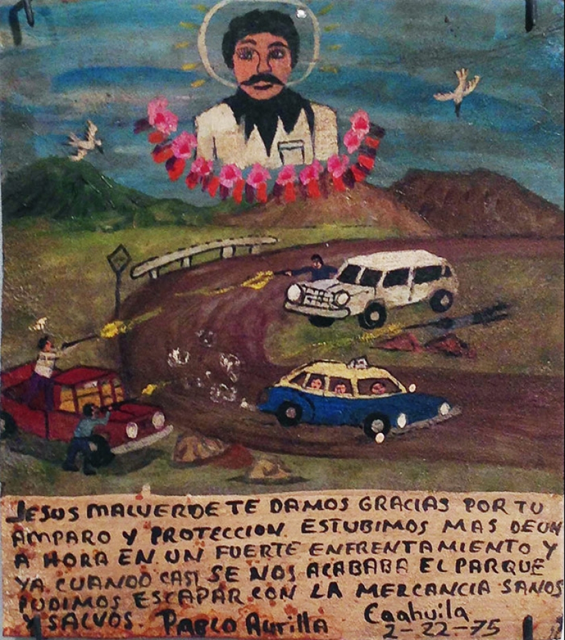 "Sent a good harvest of marijuana": what Mexicans thank the saints for