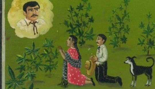 "Sent a good harvest of marijuana": what Mexicans thank the saints for