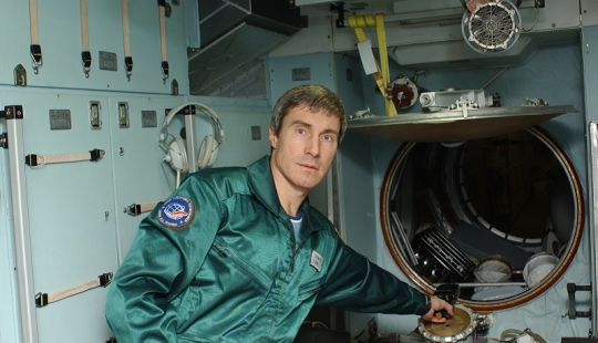 Sergey Krikalev is the most famous Russian cosmonaut after Gagarin, who was "forgotten" in space