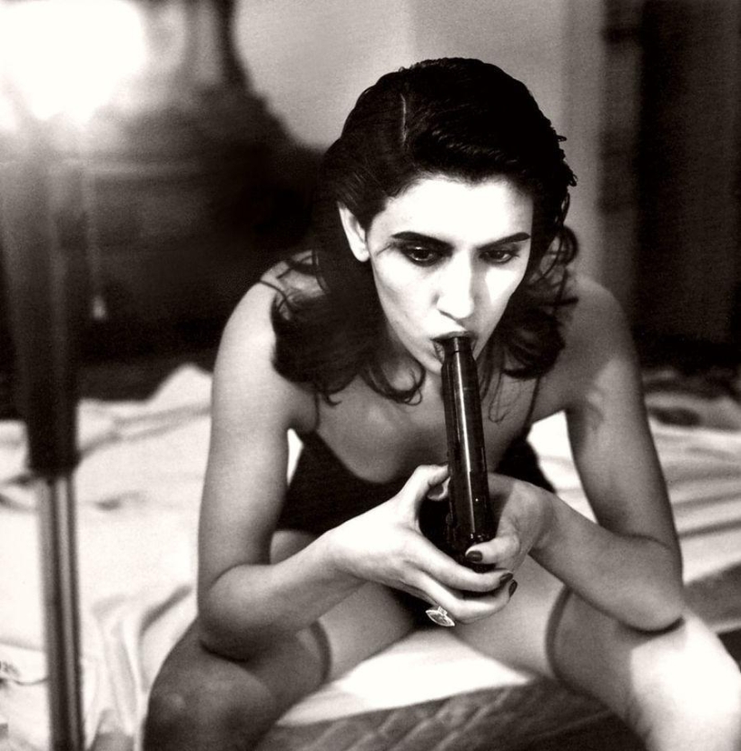 "Sex helps to sell — 20 scandalous works by Helmut Newton