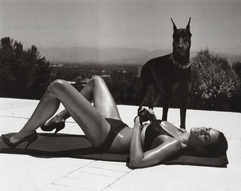 "Sex helps to sell — 20 scandalous works by Helmut Newton