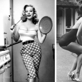 Sex symbols of the 50s, or what the standard of female beauty of that time looked like