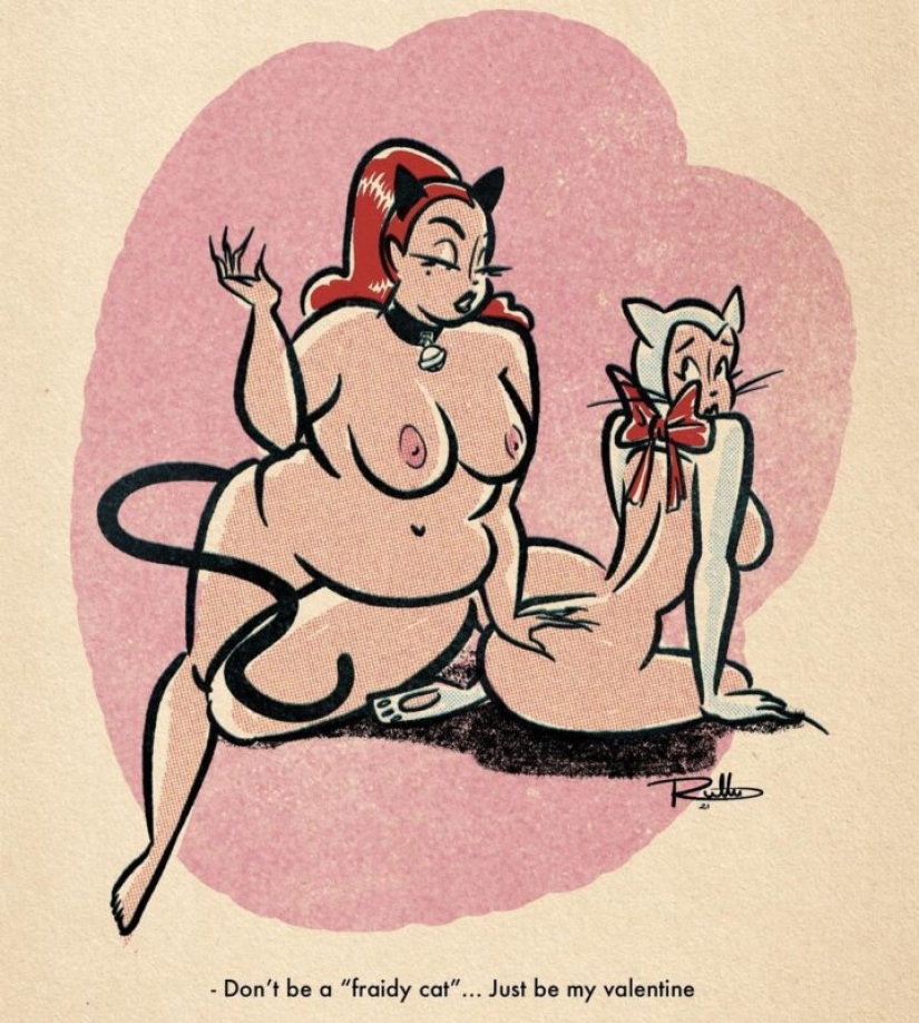 Sexy evil spirits from master of pin-up the Rutta Oviedo