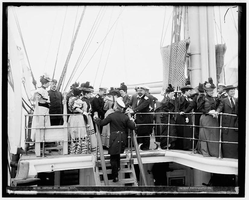 Ships and officers of the Russian Empire Navy in 1893