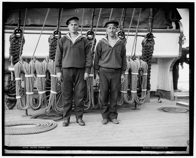 Ships and officers of the Russian Empire Navy in 1893