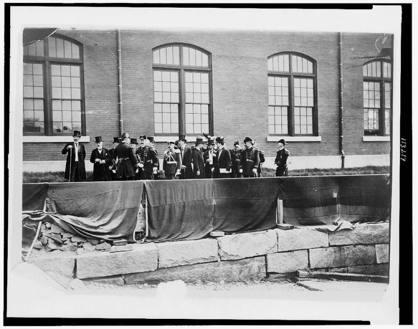 Ships and officers of the Russian Empire Navy in 1893