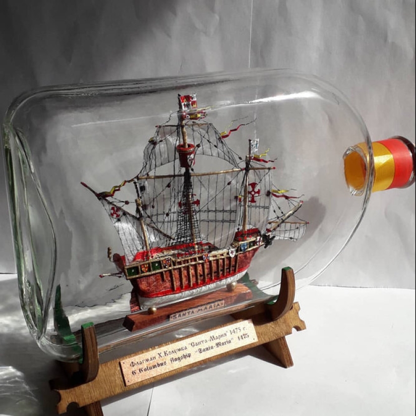 Ships in bottles: how the most inexplicable marine souvenirs are created