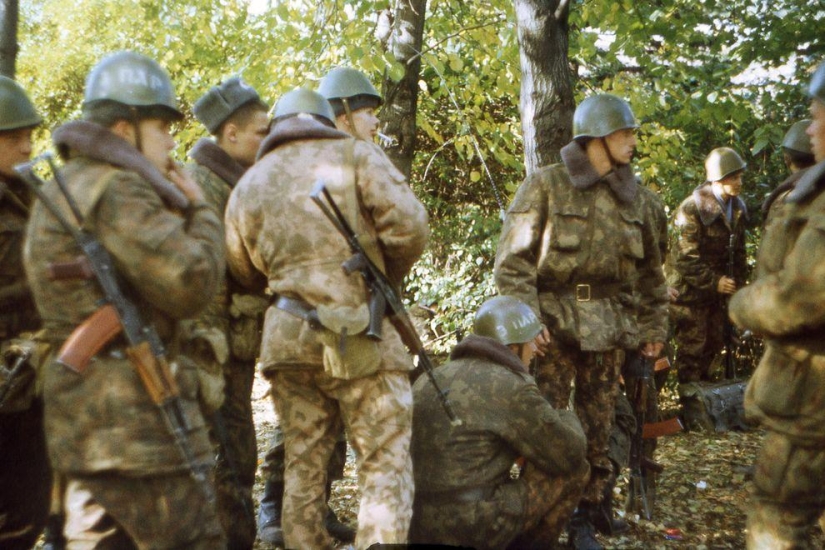 Shooting of the House of Soviets on October 4, 1993