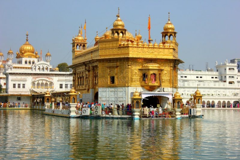 Sikhs-gente de paz, viviendo por el bien de la guerra