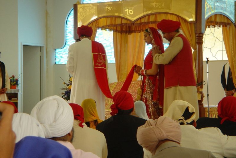 Sikhs-gente de paz, viviendo por el bien de la guerra