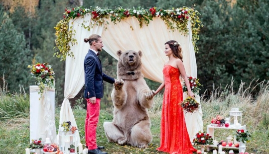 Sin miedo amor: la ceremonia de la boda en la más extrema y lugares insólitos.