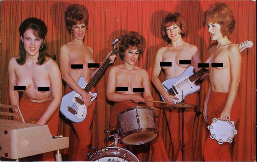 Singing breasts: musical topless groups of the second half of the XX century