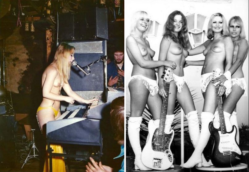 Singing breasts: musical topless groups of the second half of the XX century