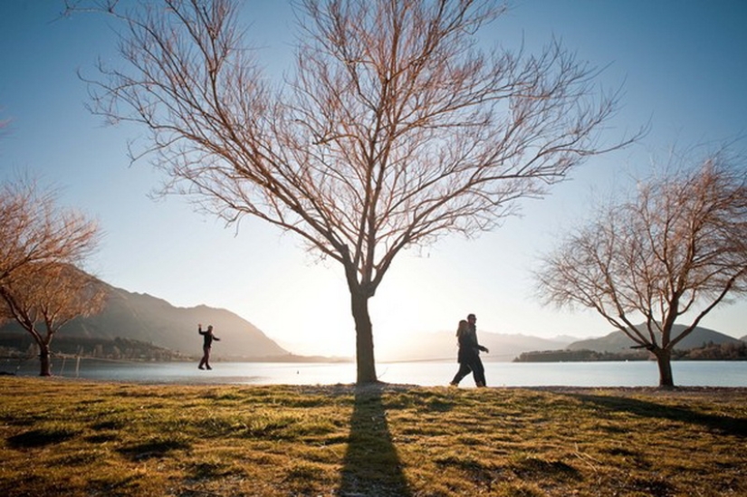 Slacklining - Walking on a loose rope