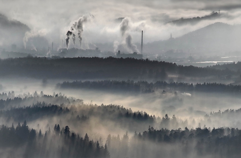 Slovenia from the height of bird flight