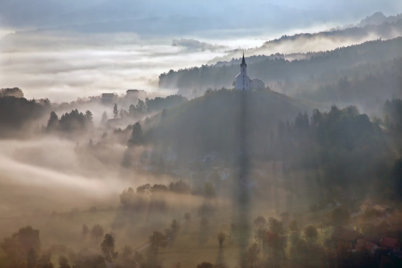 Slovenia from the height of bird flight