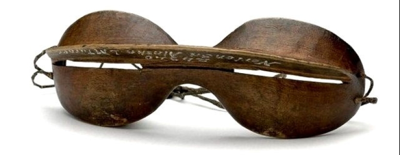 Snow glasses of the Northern peoples, known for several thousand years