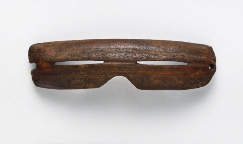 Snow glasses of the Northern peoples, known for several thousand years