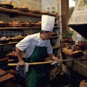 Sobrino de Botin is the oldest restaurant in Europe, which Hemingway loved and where Goya worked part—time in his youth