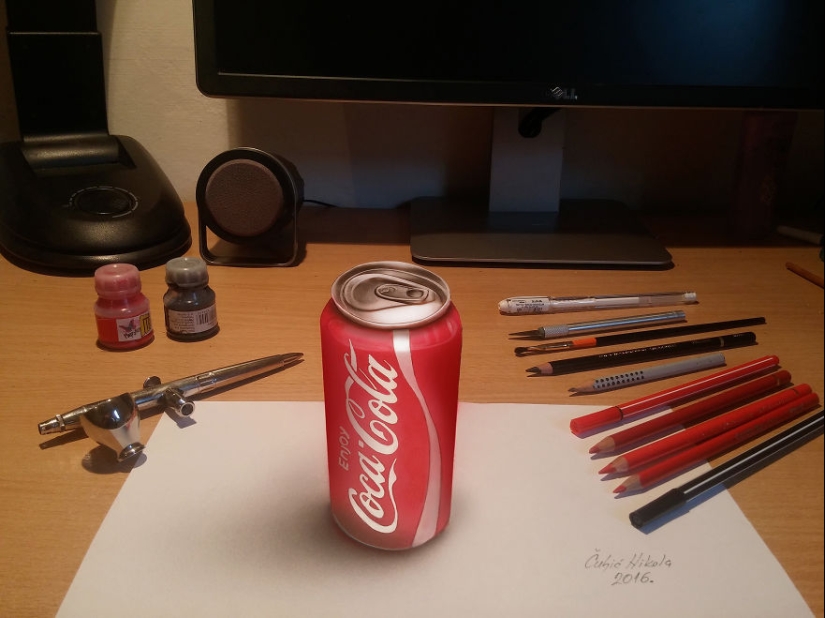 Solo quiero tocarlo: dibujos 3D hiperrealistas