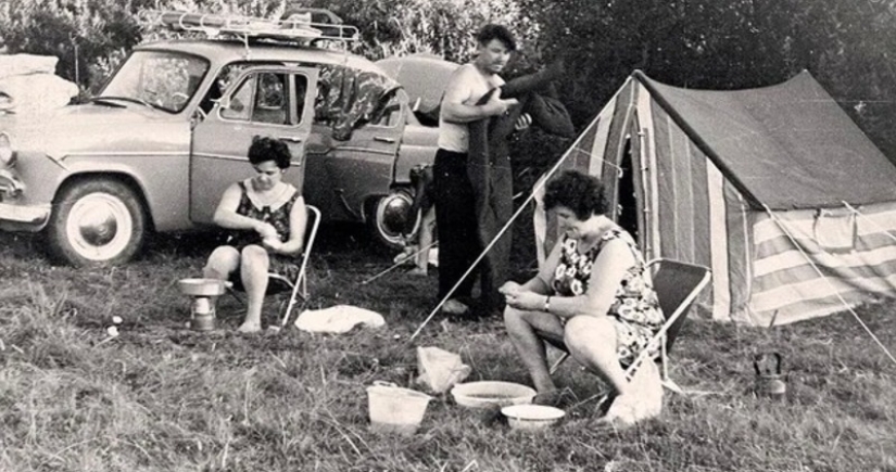 Soviet auto tourism of the 60s: what was the road to the sea for our grandparents