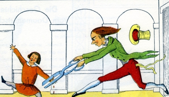 "Stepka-rastrepka" is a German book for children, which is more like a horror