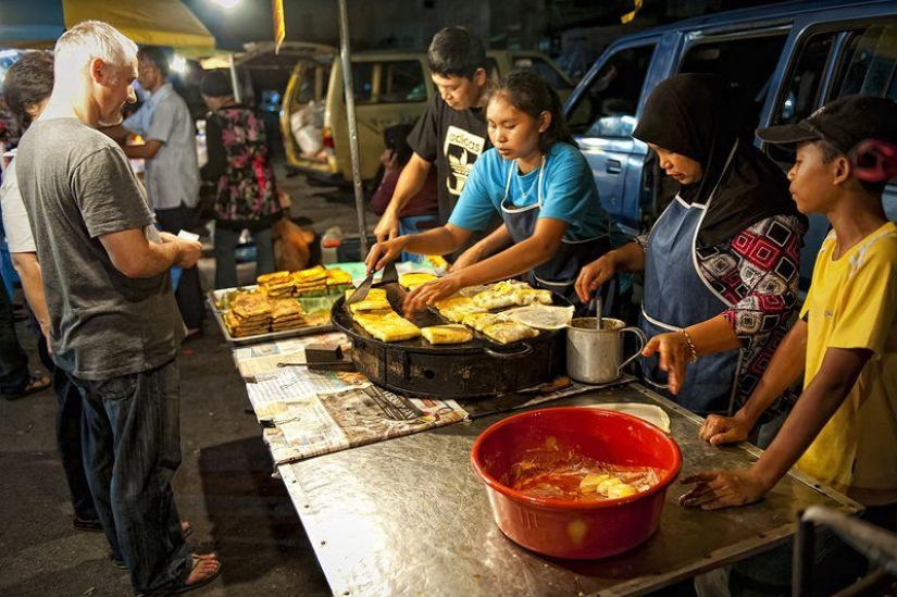 Street food, for which you should forget about the diet