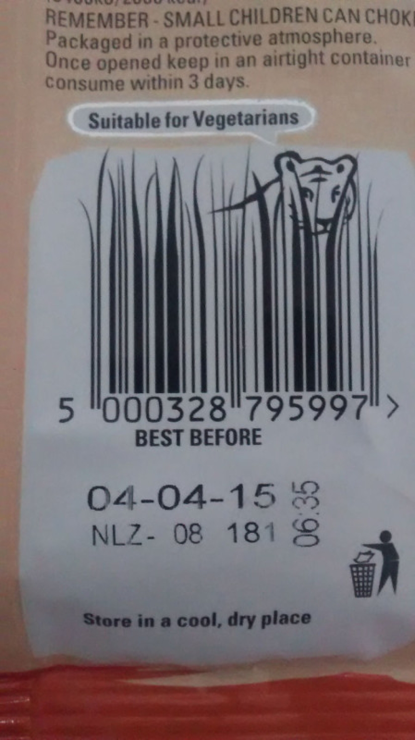 Striped patterns, how manufacturers moved away from boring barcode design