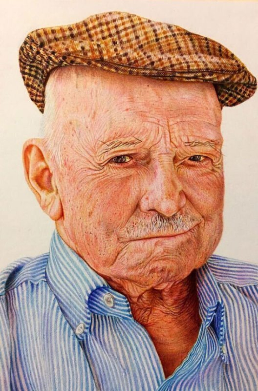 Stunning drawings in ballpoint pen from Samuel Silva