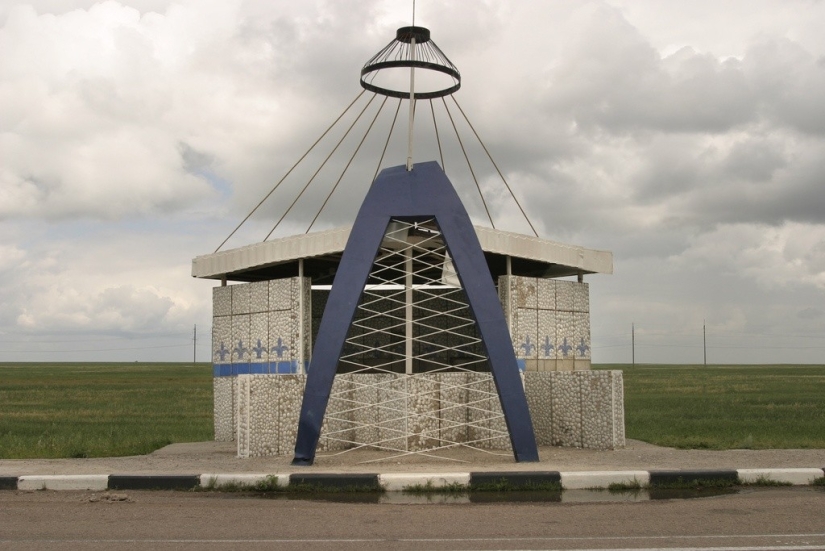 Such different Soviet bus stops in photographs by Christopher Herwig