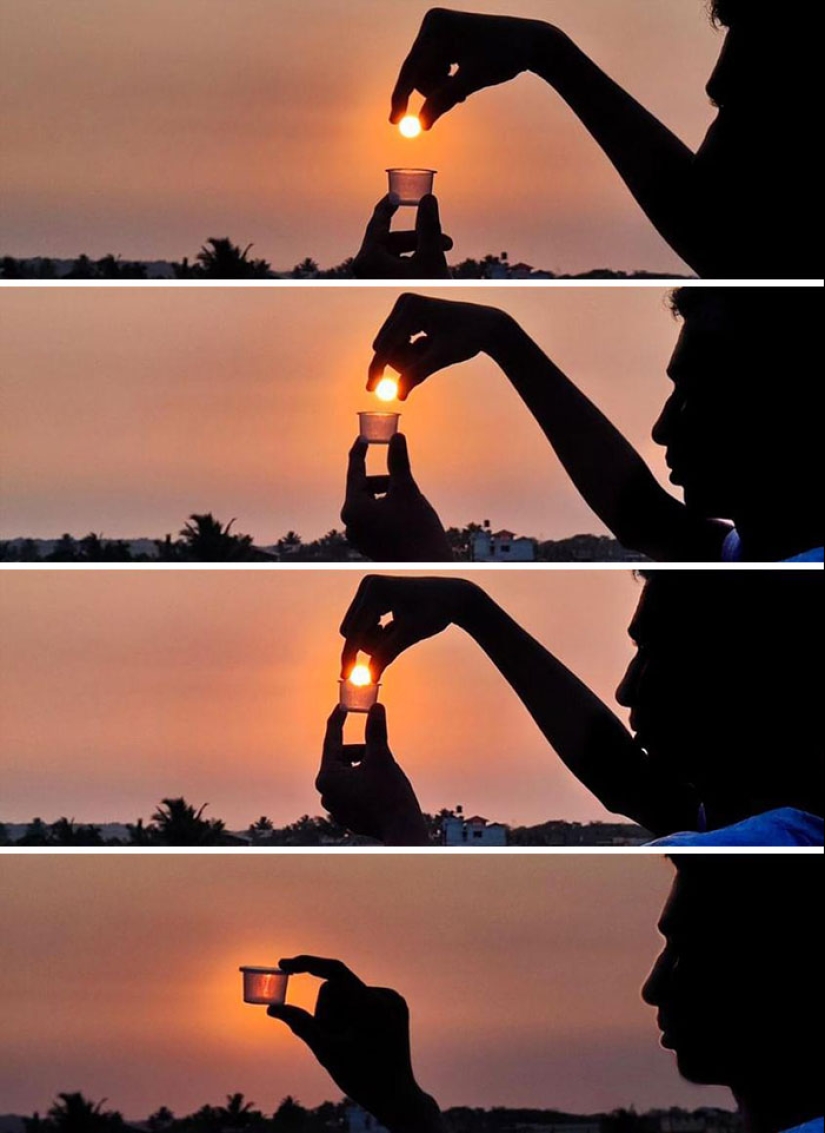 Sunset Stories: 10 Pics Of People’s Silhouettes, Plants And Insects By Aaditya Bhat