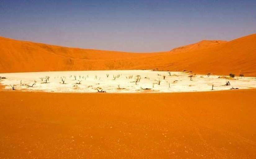 Surreal landscapes of Namib-Naukluft Park