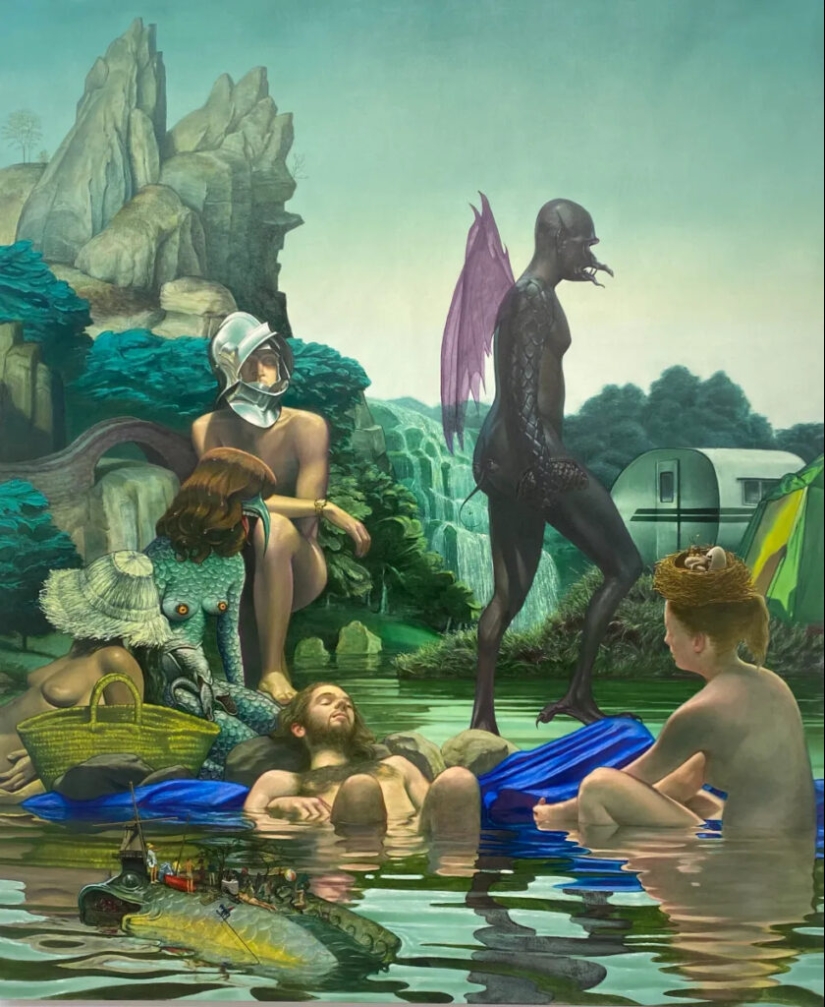 Surrealismo de Matthew Hensel: nada claro, pero muy interesante