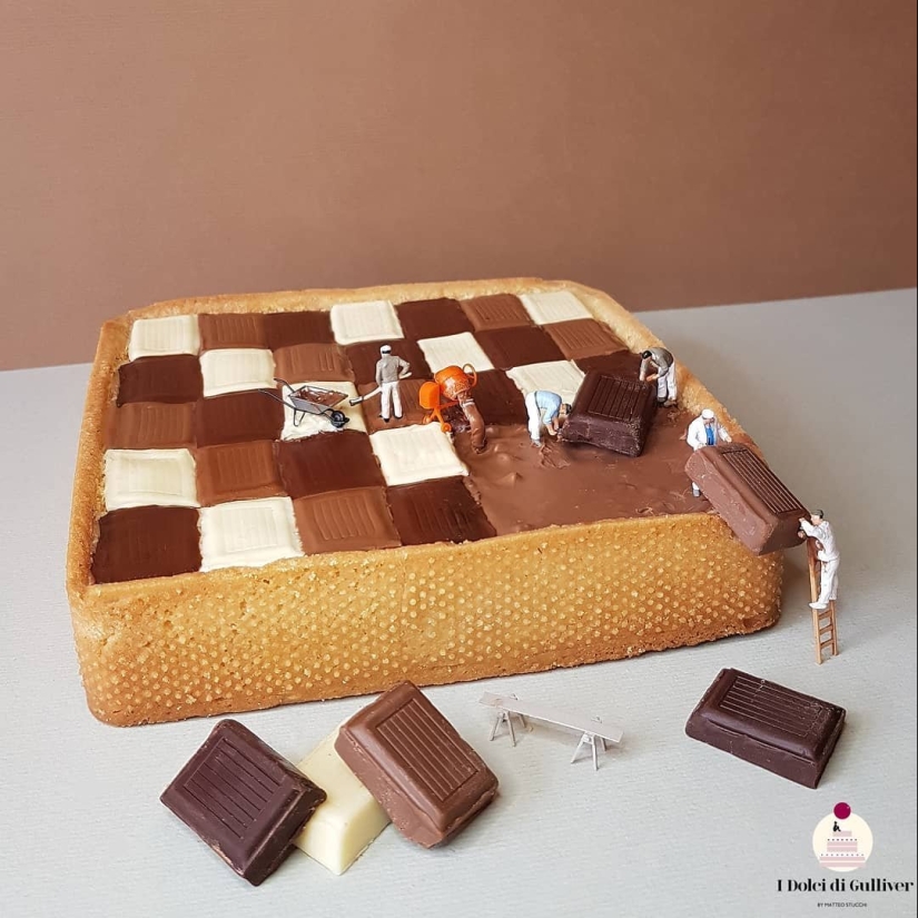 Sweet mini worlds Italian pastry Matteo Stucchi