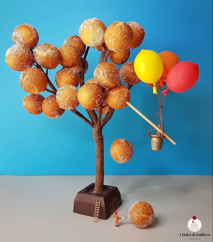 Sweet mini worlds Italian pastry Matteo Stucchi