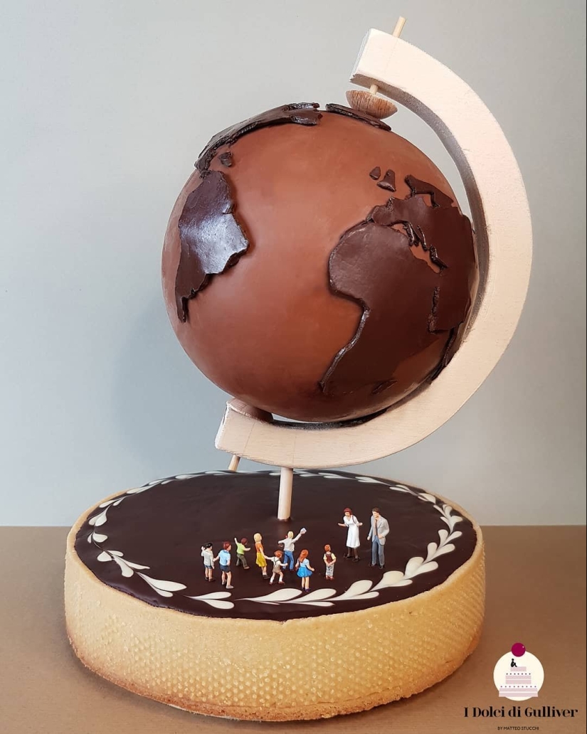 Sweet mini worlds Italian pastry Matteo Stucchi