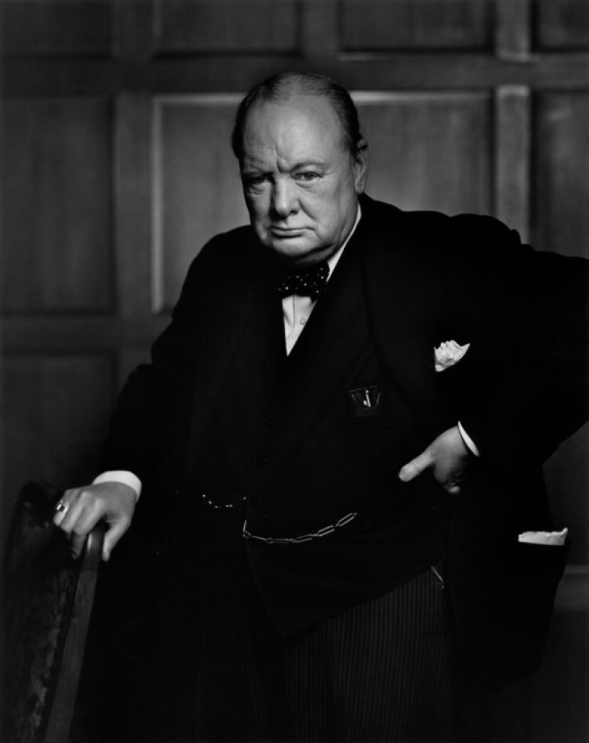 Take a cigar and take a quick photo: the secret of one of the most famous pictures of Churchill