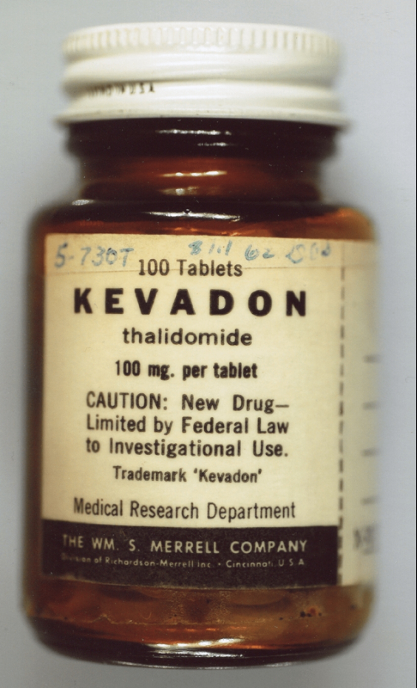 Talidomida tragedy, or As a "miracle pill" to destroy the bodies and lives of people